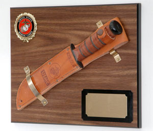 Fighting Knife Plaque