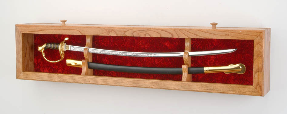 personalized military sword case